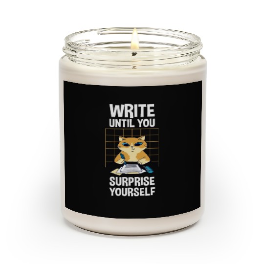 Write Until You Surprise Yourself 4 Scented Candles