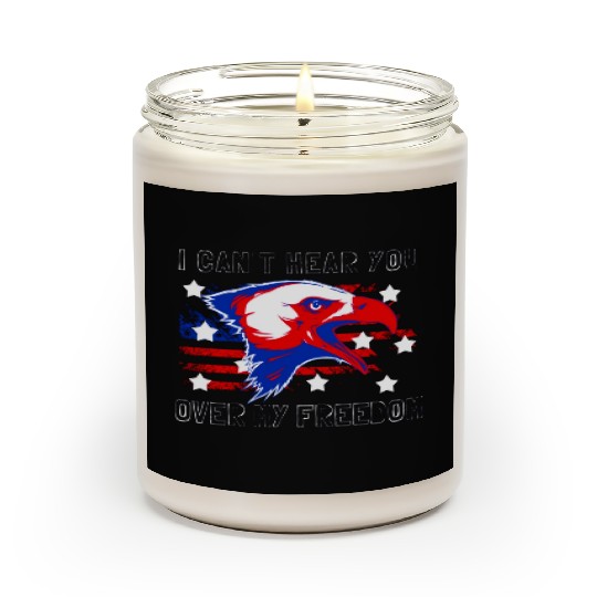 Army America Memorial Day Veterans Day USA Scented Candles