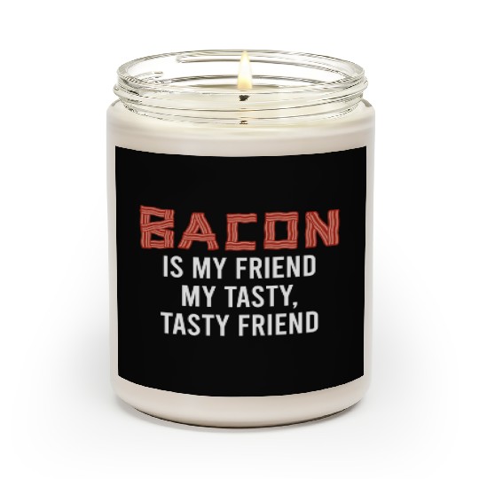 Funny Bacon Lover BBQ Scented Candles