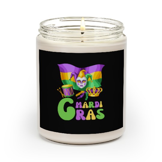 Happy Mardi Gras 2023 Funny Mardi Gras X Scented Candles