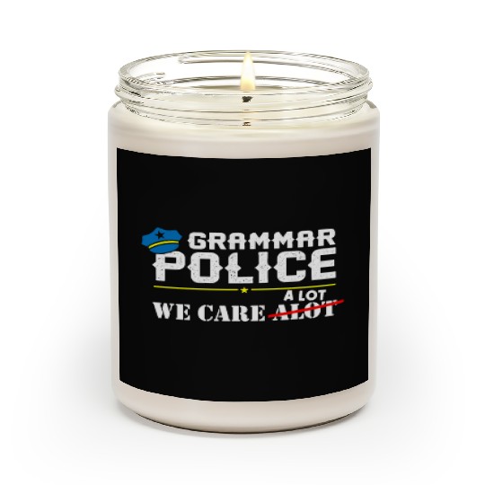 Grammer Police - English Teacher Scented Candles
