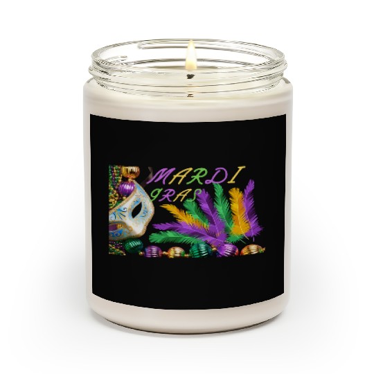 Happy Mardi Gras 2023 Funny Mardi Gras Scented Candles