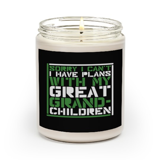 Great Grandparents Grandpa Grandma Scented Candles