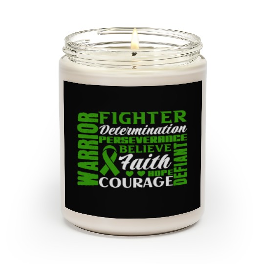Cerebral Palsy Warrior Fighter Determination Scented Candles