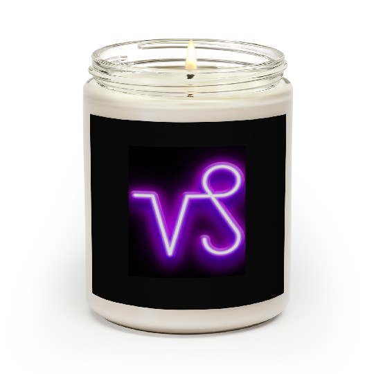 Capricorn Design Scented Candles
