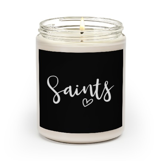 Saints High School Saints Sports Team Women'swomen Scented Candles