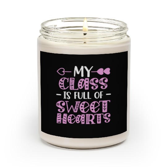 My Class Is Full Of Sweethearts Scented Candles