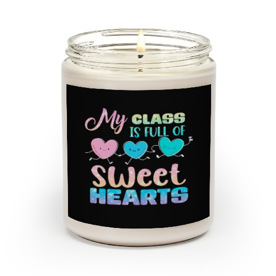 My Class Is Full Of Sweethearts Scented Candles