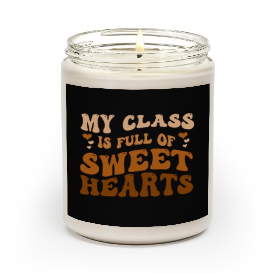 My Class Is Full Of Sweethearts Scented Candles