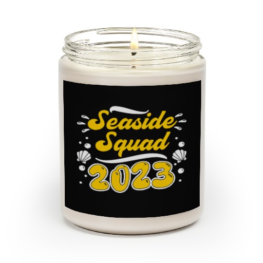 Seaside Squad 2023 Vacation Friends Spring Break Scented Candles