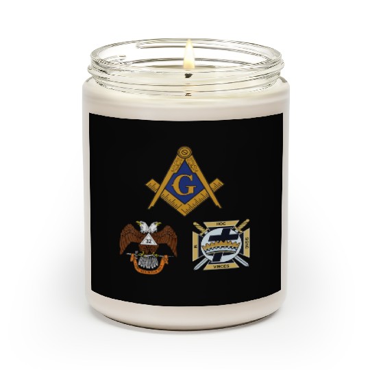 Mason Scottish Rite Knights Templar Scented Candles
