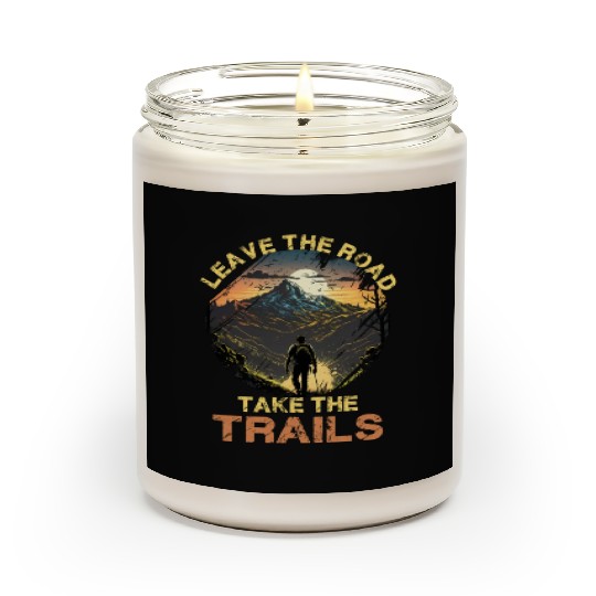 Outdoor Hiking Nature Adventure Trails Scented Candles