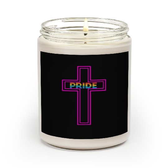 Pride Cross pride month Scented Candles