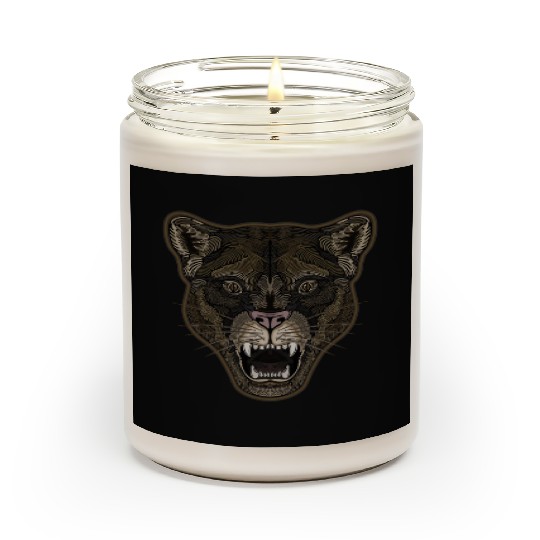 Mountain Lion Graphix Scented Candles