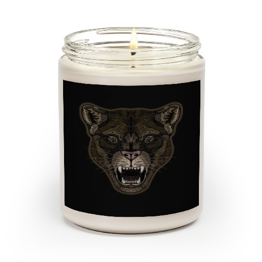Mountain Lion Graphix Scented Candles
