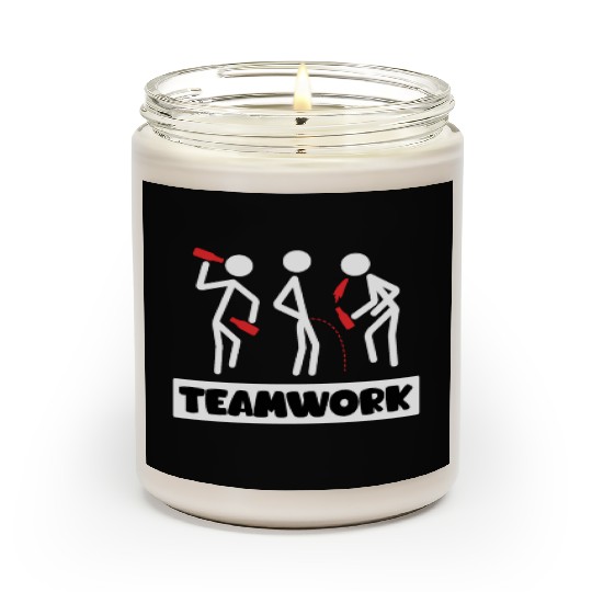 Teamwork Summer Vacation with Friends Spring Break Scented Candles