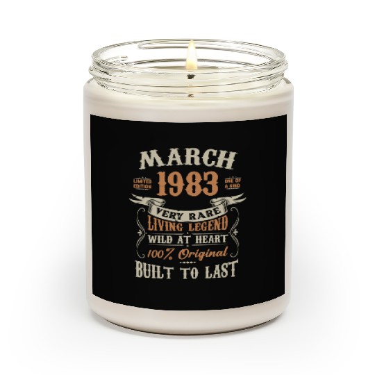 March 1983 Birthday Surprise Scented Candles