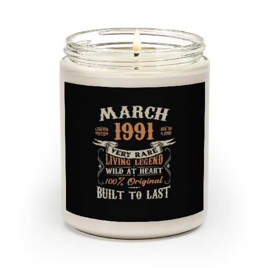 March 1991 Birthday Surprise Scented Candles