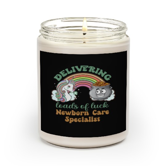 Delivering Loads Of Luck Newborn Care Specialist P Scented Candles