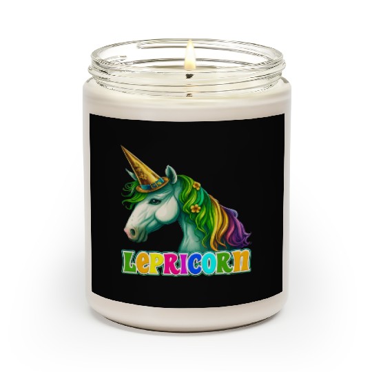 Lepricorn St. Patrick's Day Unicorn Women Scented Candles