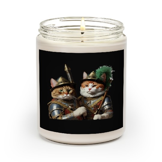 Conquistador Kitties Scented Candles