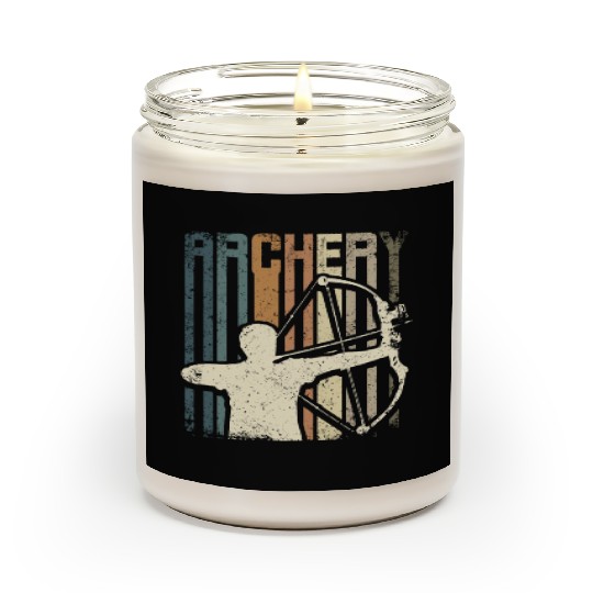 Retro Vintage Archery Scented Candles