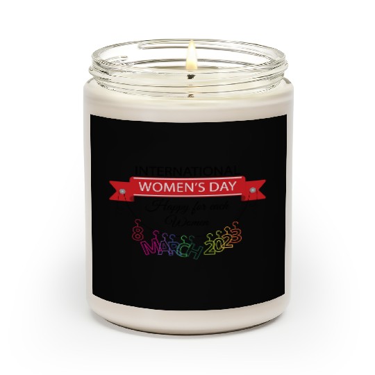 INTERATIONAL WOMEN'S DAY 8 MARCH 2023 For Women Scented Candles