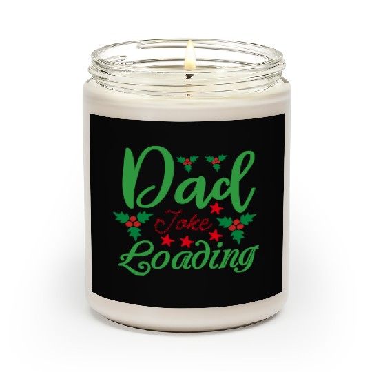Dad Joke Loading Scented Candles