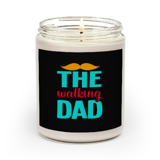 The walking dad Scented Candles
