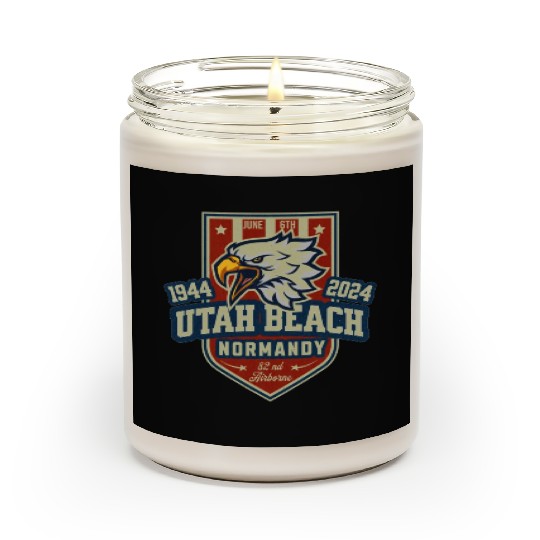 Utah Beach Normandy D DAY 80 th anniversary Scented Candles