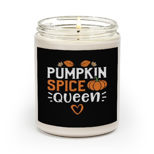 Pumpkin Spice Queen - Pumpkin Scented Candles