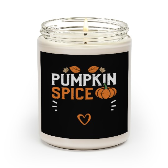 Pumpkin Spice - Pumpkin Scented Candles