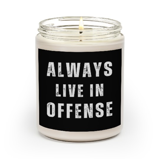 Offense Scented Candles, Business, Entrepreneur Scented Candles