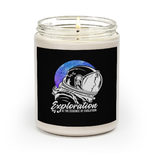 Amusing Explorations Of Cheerful Astronauts Quote Scented Candles