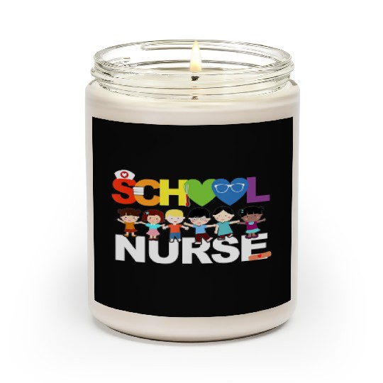 Elementary School Registered Nurse Back To School Scented Candles