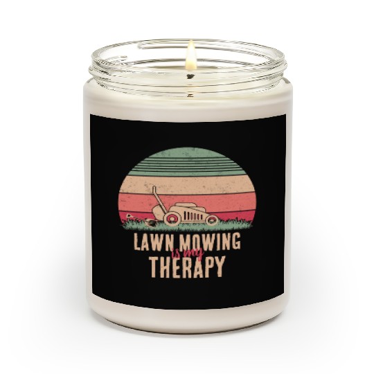 Lawn Mowing Lawn Care Scented Candles