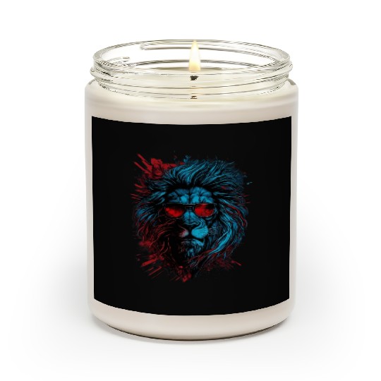 Lion zodiac Scented Candles
