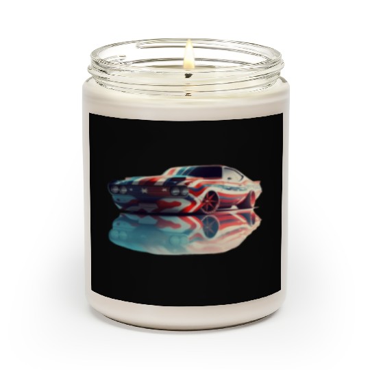 American pride and raw horsepower Scented Candles