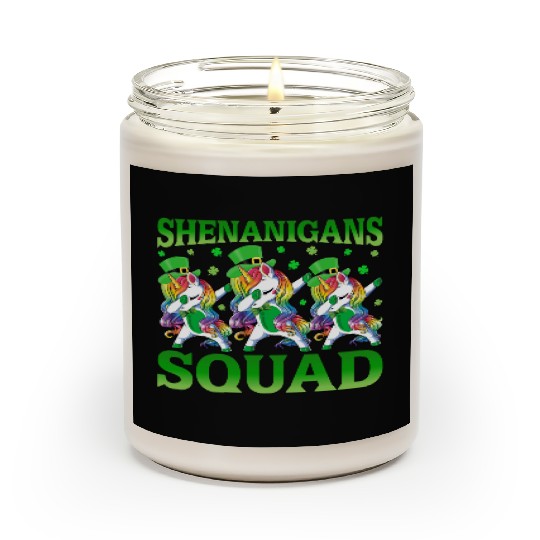 Shenanigans Squad Unicorn Patricks Day Lepricorn Scented Candles