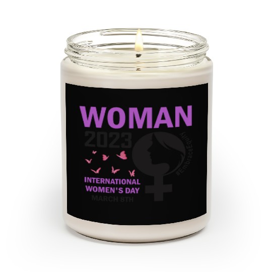 International Women's Day 2023 Embrace Equity Scented Candles
