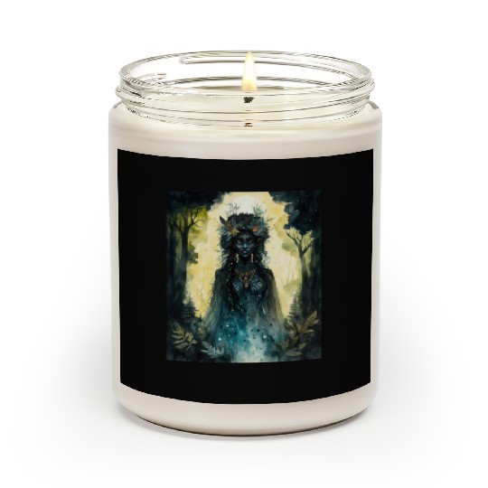 Black Nature Goddess - African American, Woodland Scented Candles