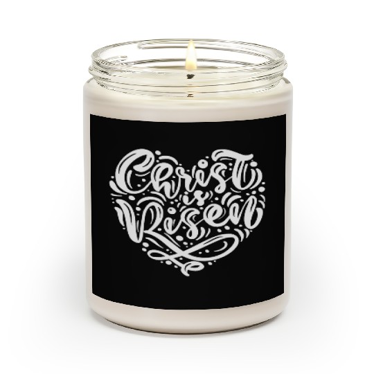He Is Risen Religious Easter Scented Candles