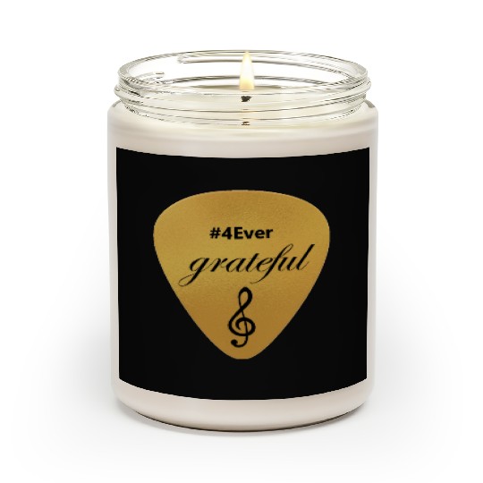 GRATEFUL GUITAR PIC Scented Candles