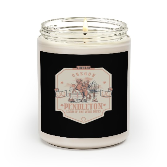 pendleton oregon wild west town Scented Candles