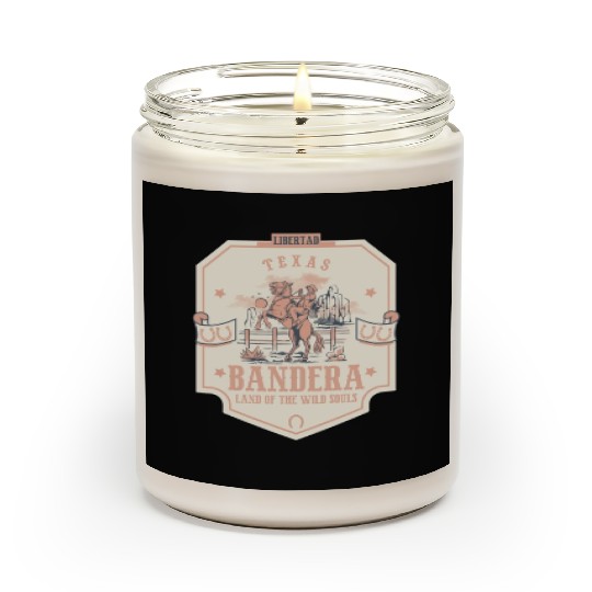 bandera texas wild west town Scented Candles