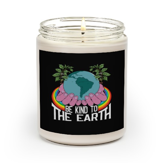 Be Kind To The Earth Rainbow Natural Environment Scented Candles