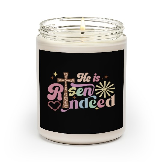 He is risen indeed Scented Candles