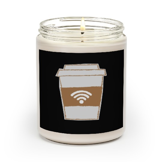 Coffee Wifi Scented Candles