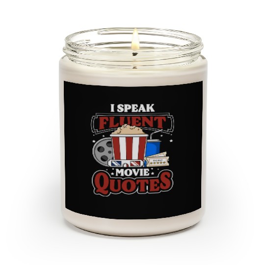 Movie Lover Movie Night Hollywood Scented Candles