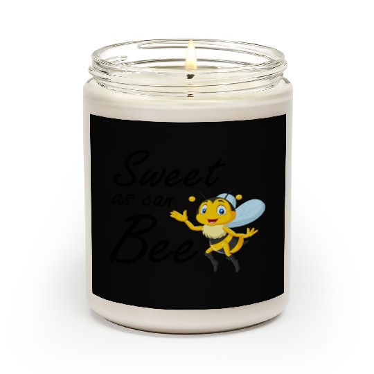 Sweet As Can Bee Sweet baby, Cute honey bee Scented Candles